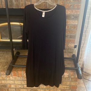 Black boutique dress
